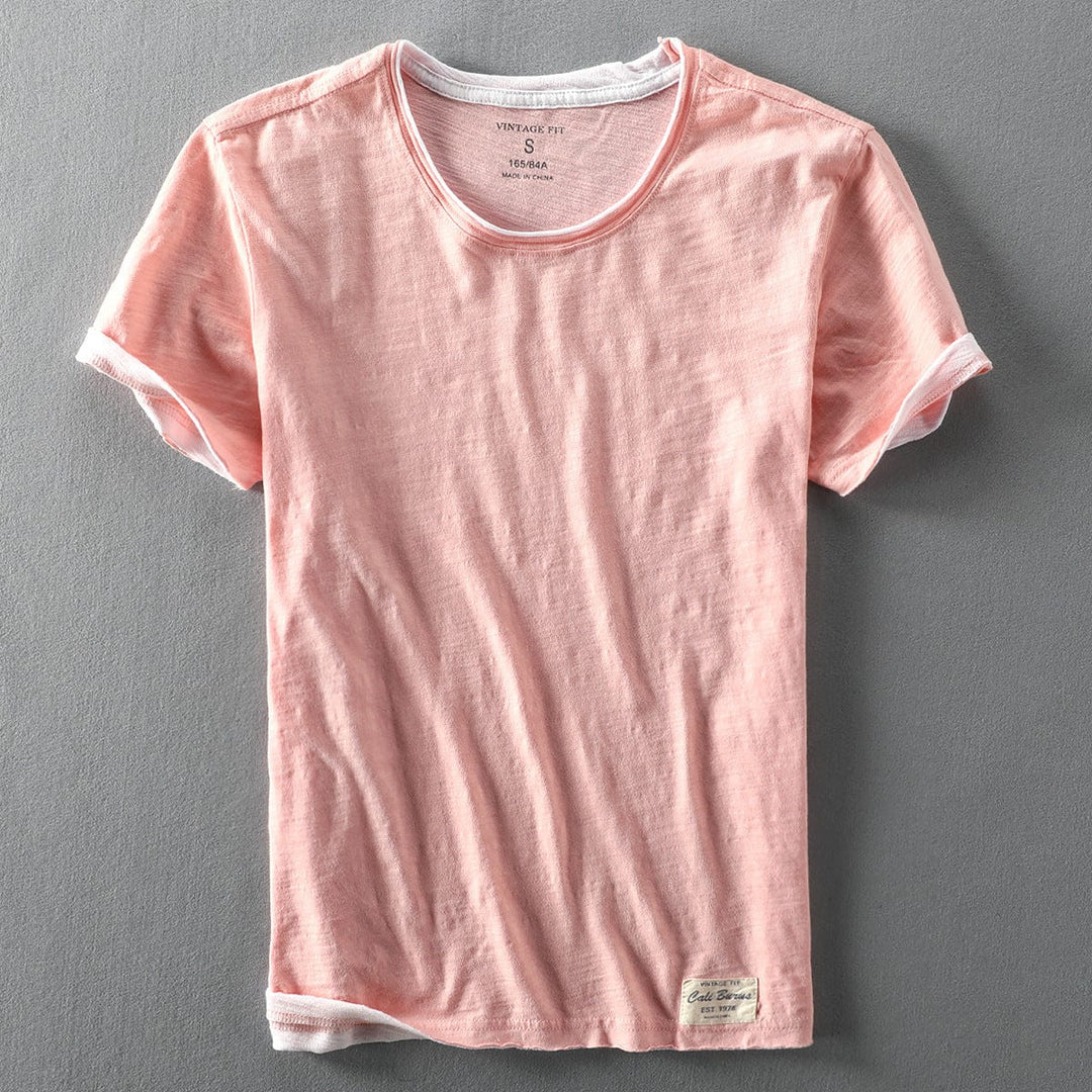 KAGEMI | DOUBLE-LAYER COTTON TEE