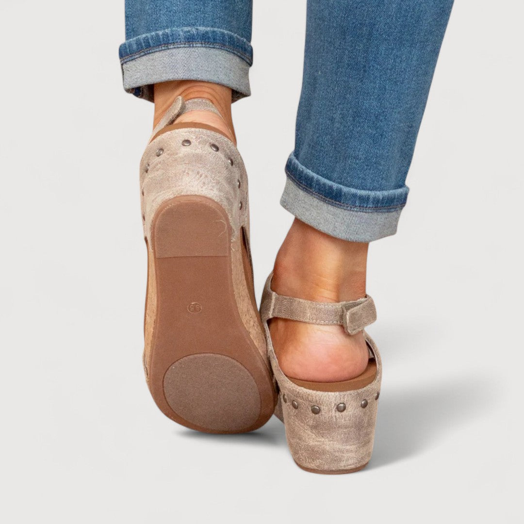 ANNE | PLATFORM WEDGE SANDALS