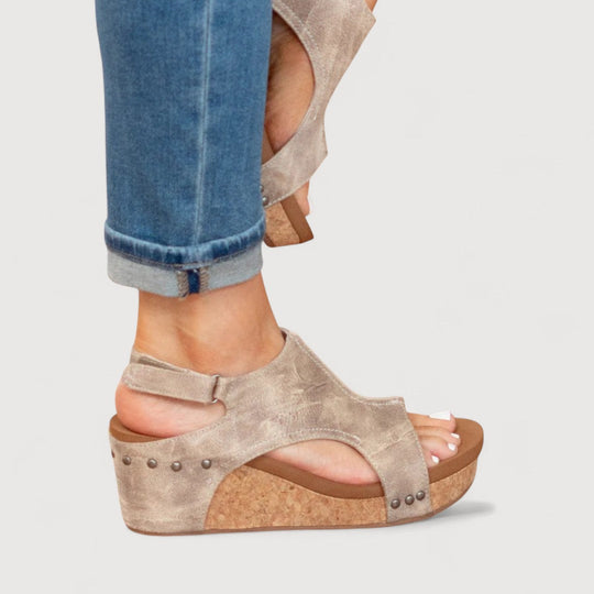 ANNE | PLATFORM WEDGE SANDALS