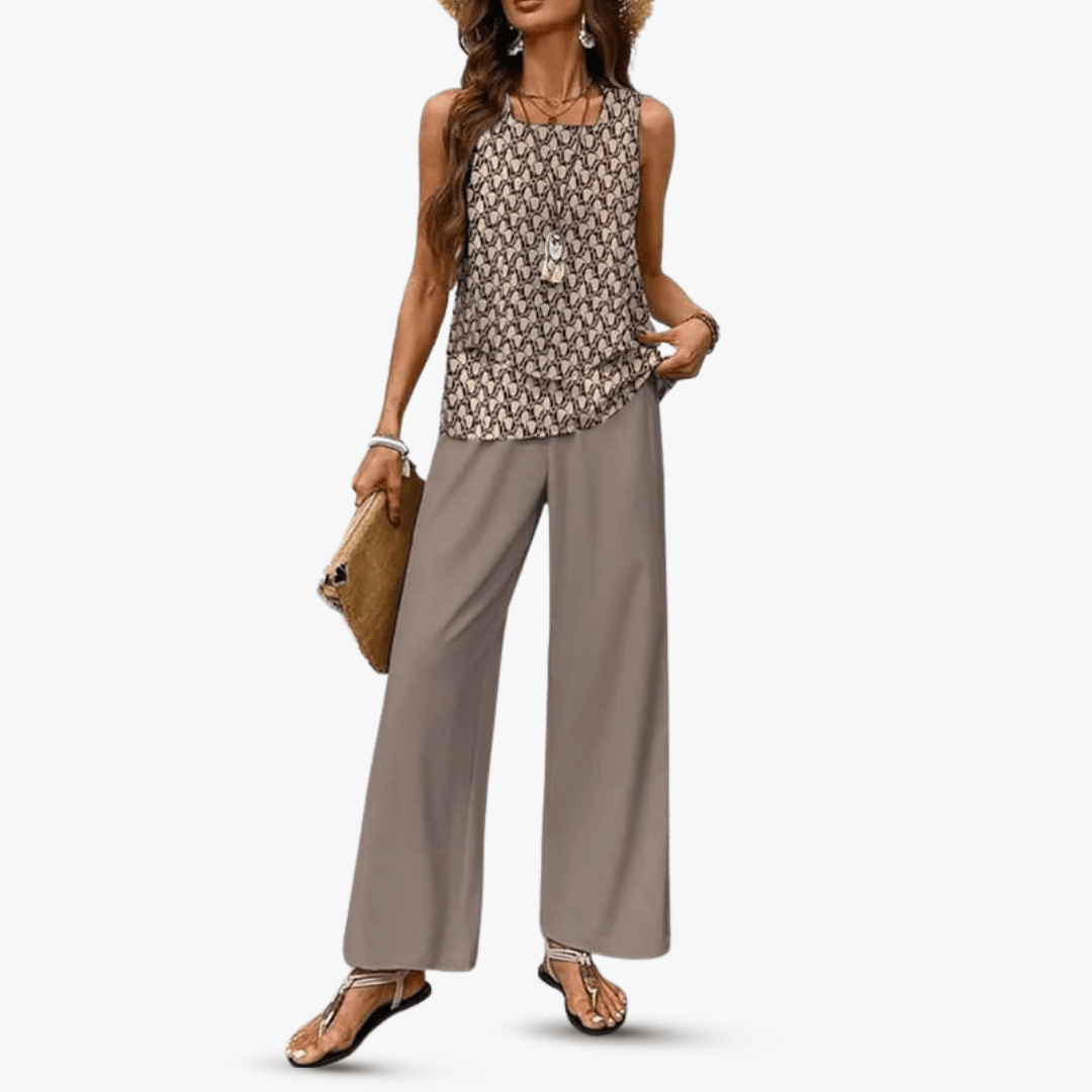 SOLÈNE | SLEEVELESS SUMMER SET