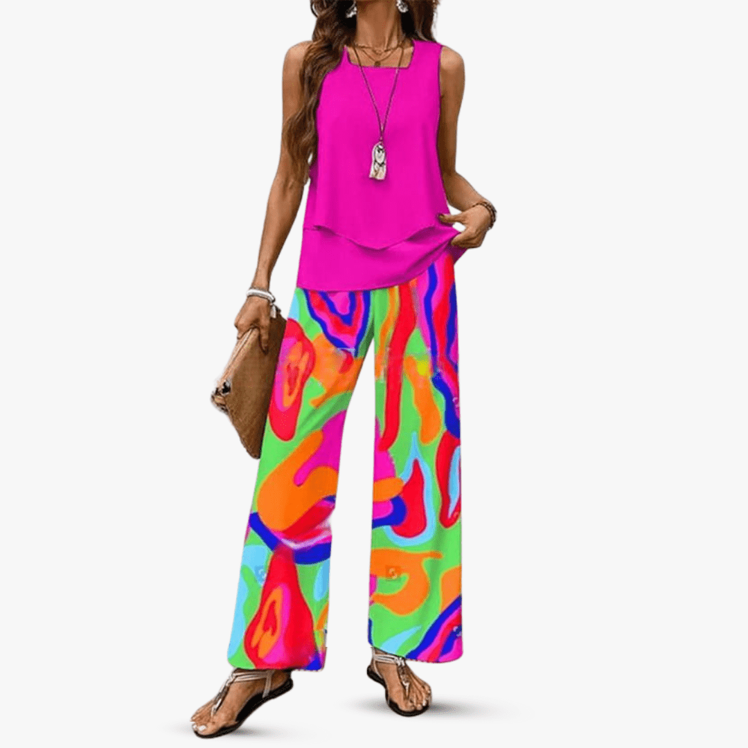 SOLÈNE | SLEEVELESS SUMMER SET