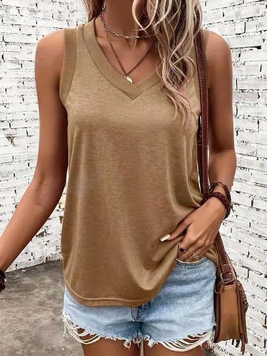 ASSILA | V-NECK TOP