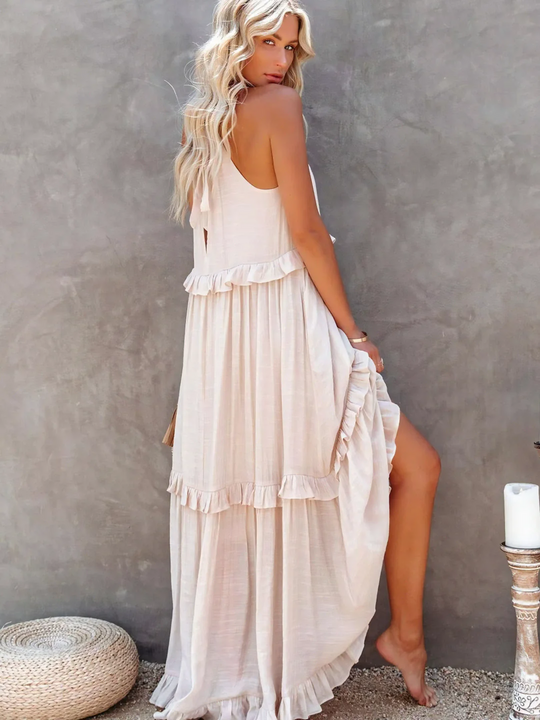 MABEL | RUFFLE BREEZE MAXI DRESS