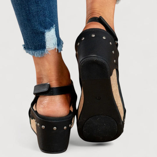 ANNE | PLATFORM WEDGE SANDALS