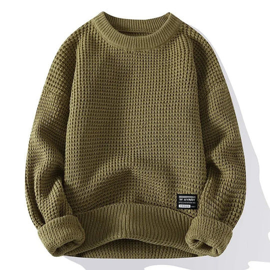 JULIAN | PREMIUM HONEYCOMB KNIT SWEATER