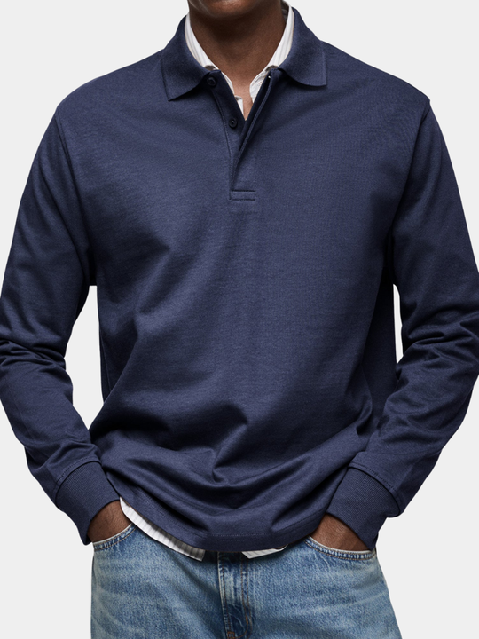 DYLAN | LUXURY LONG-SLEEVE POLO