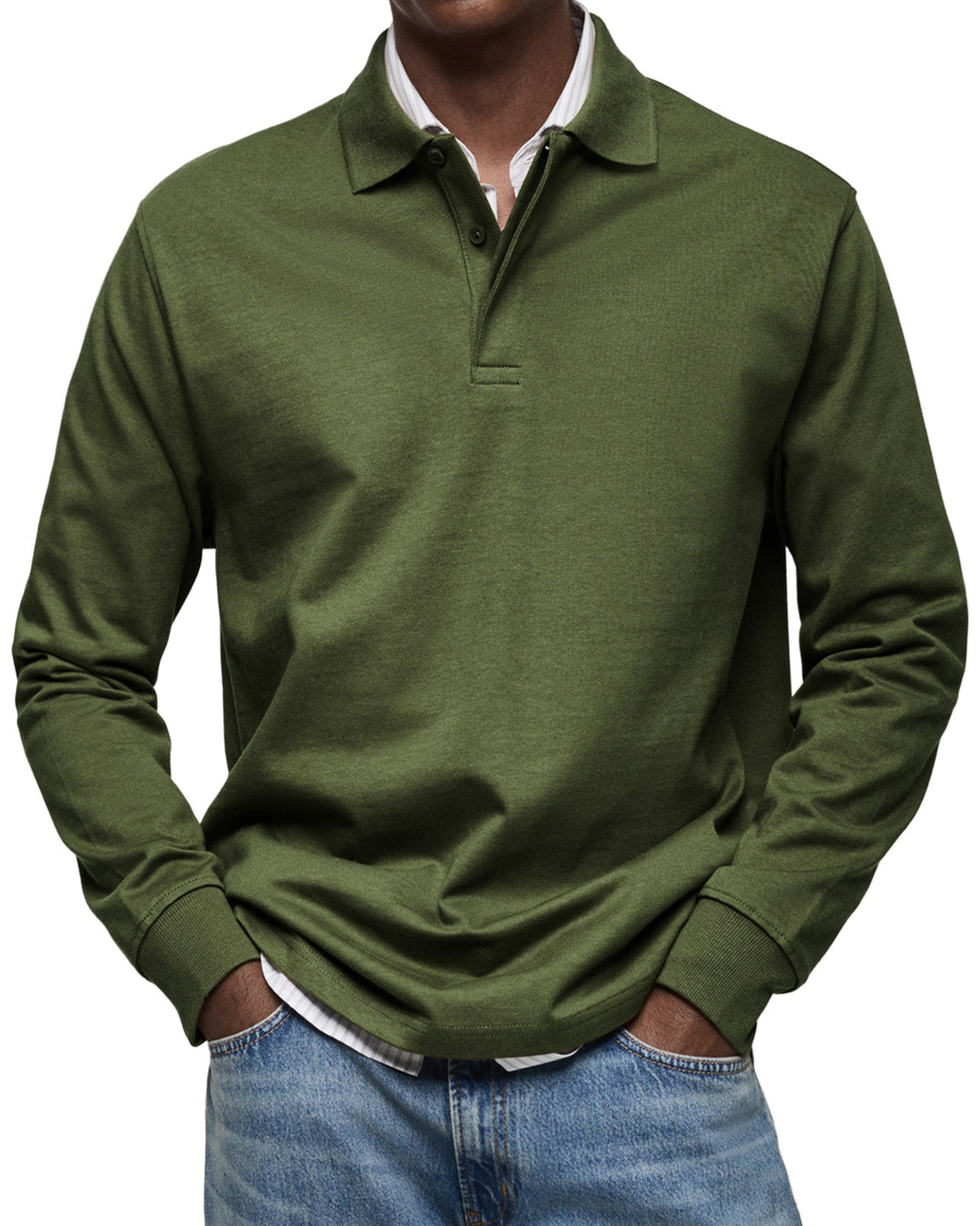 DYLAN | LUXURY LONG-SLEEVE POLO