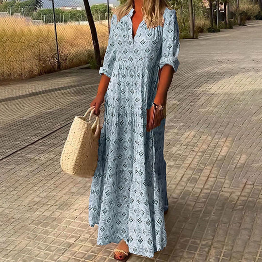 ELOWEN | BOHO MAXI DRESS