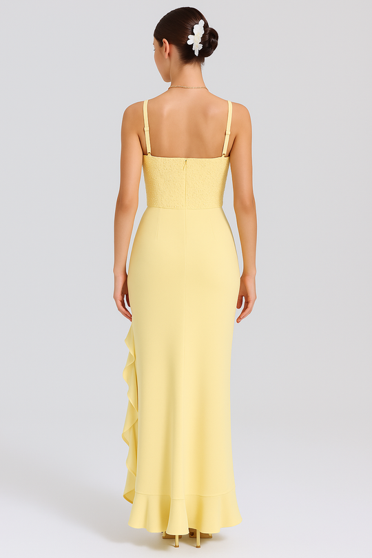 LEAH | SATIN CORSET DRESS