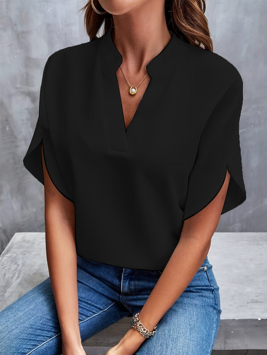 ELIANA | DRAPED BLOUSE