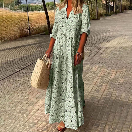 ELOWEN | BOHO MAXI DRESS