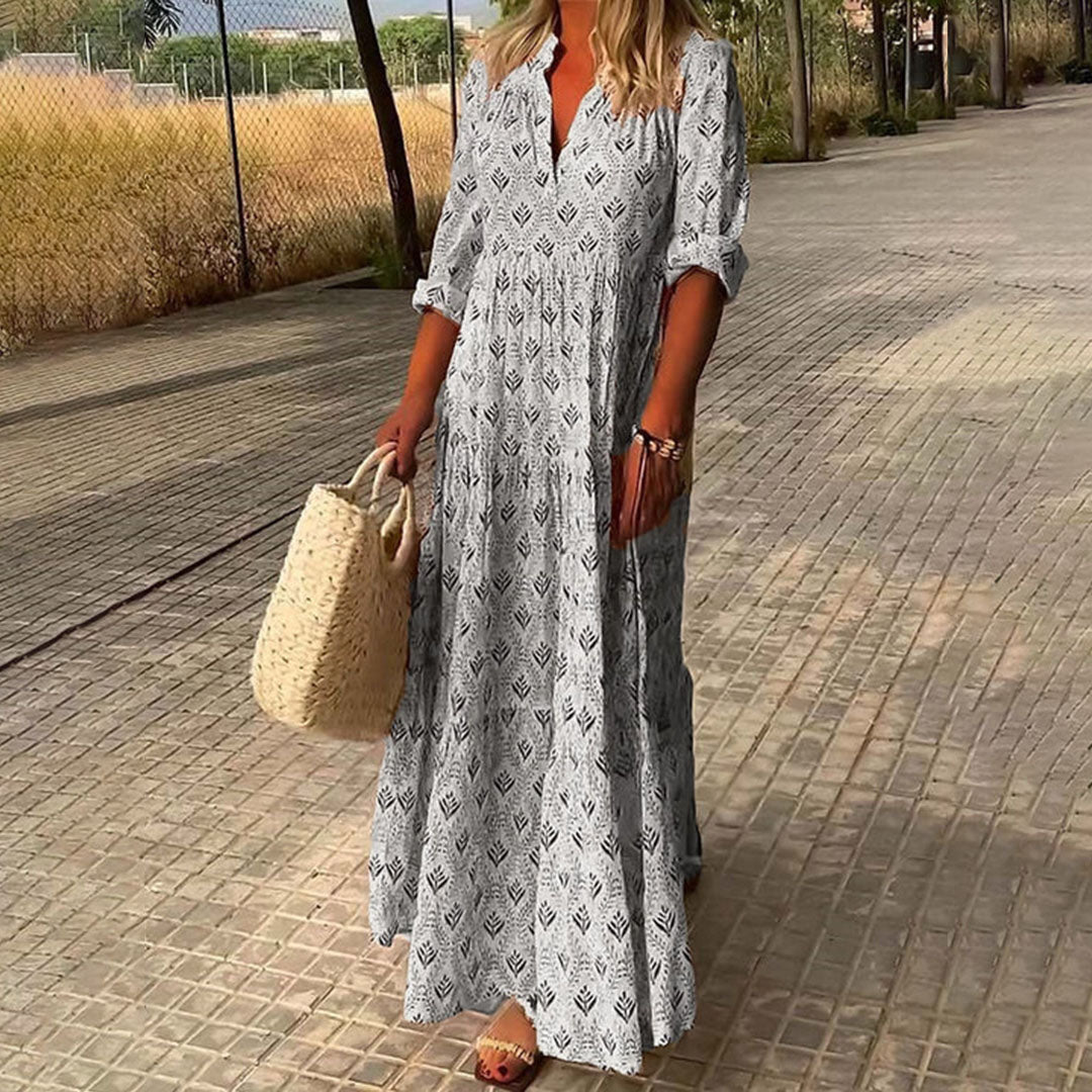 ELOWEN | BOHO MAXI DRESS