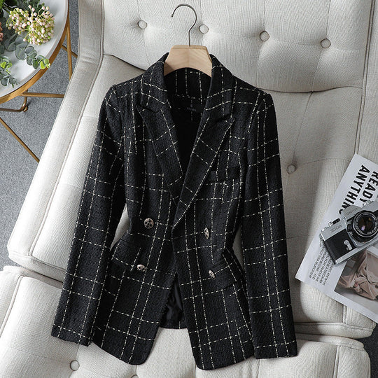 CELINA | PLAID BLAZER