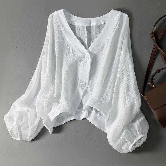 ELLA | LINEN BLOUSE