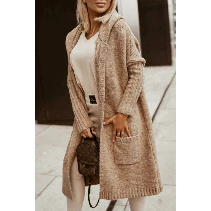 ISABELLA | LONG KNITTED CARDIGAN FOR WOMEN