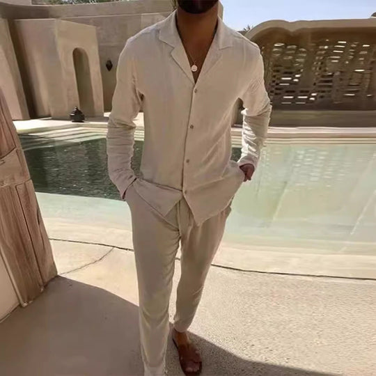 LOGAN | MEN'S LINEN SET