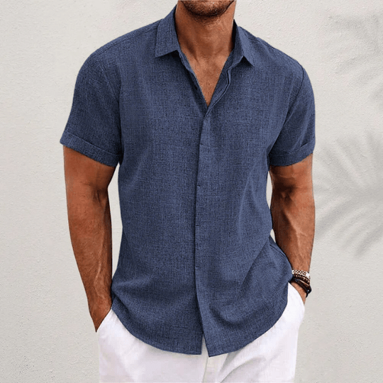ALEANRO | CLASSIC LINEN SHIRT