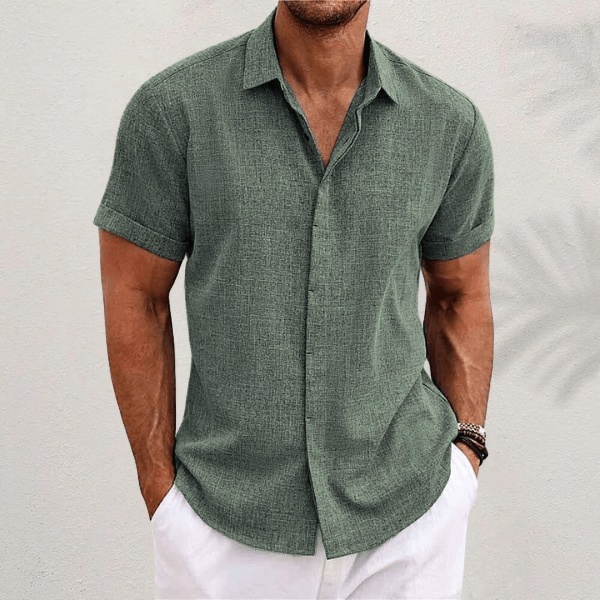 ALEANRO | CLASSIC LINEN SHIRT