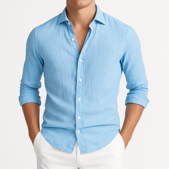 DAVID | CASTLE LINEN SHIRT