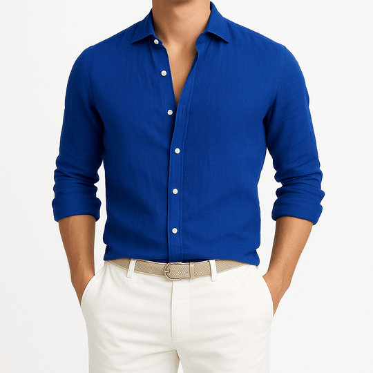 DAVID | CASTLE LINEN SHIRT