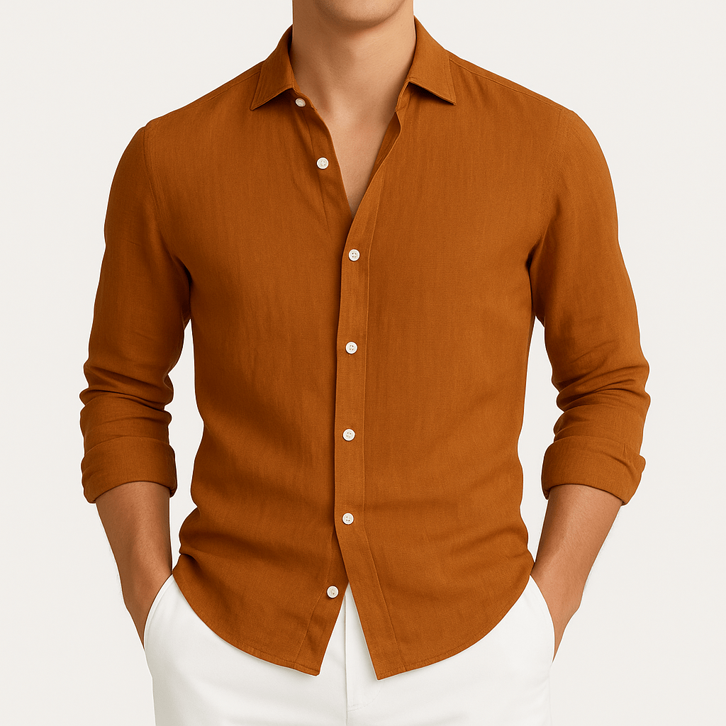 DAVID | CASTLE LINEN SHIRT