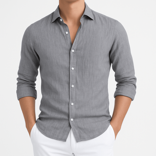 DAVID | CASTLE LINEN SHIRT