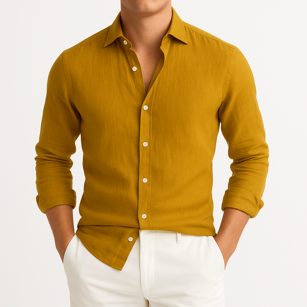 DAVID | CASTLE LINEN SHIRT