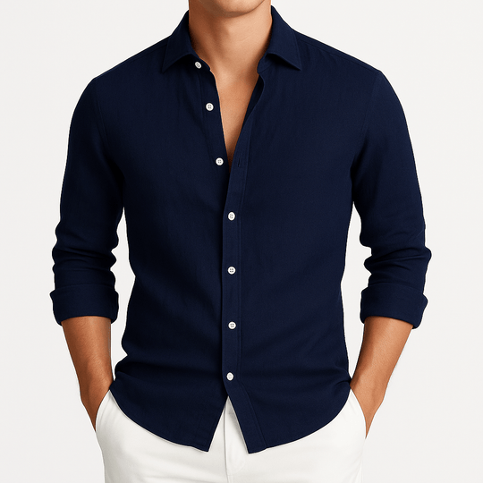 DAVID | CASTLE LINEN SHIRT