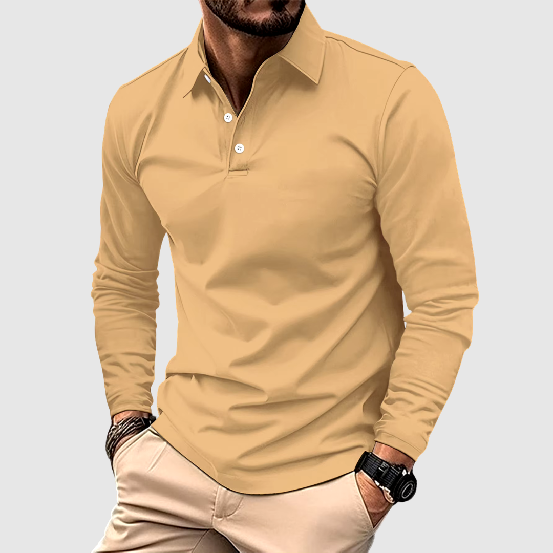BAXTER | SLEEK COMFORT POLO TOP