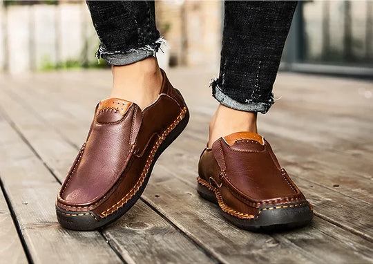 MILAN | LEATHER LOAFER SLIP-ON