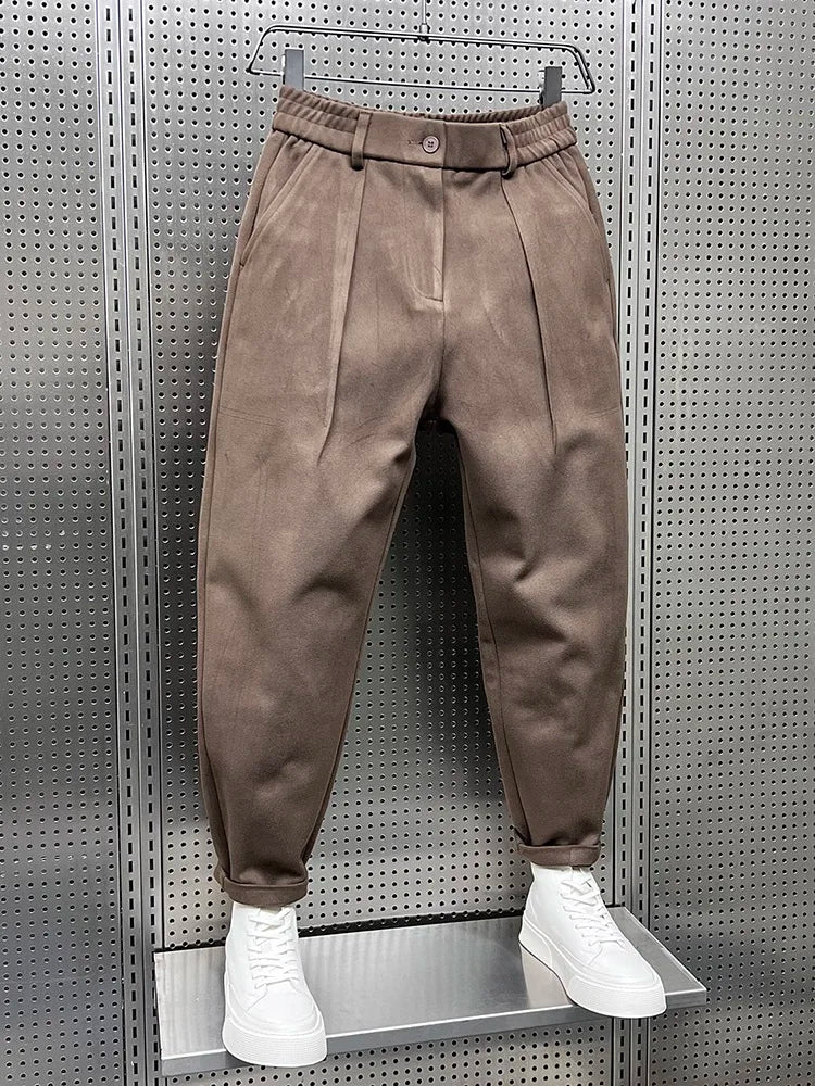 ETHAN | ELEGANT MÉLANGE TROUSERS