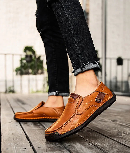 MILAN | LEATHER LOAFER SLIP-ON