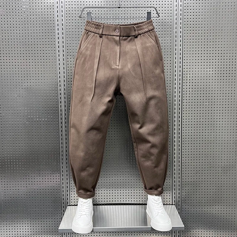 ETHAN | ELEGANT MÉLANGE TROUSERS