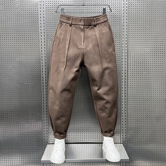 ETHAN | ELEGANT MÉLANGE TROUSERS
