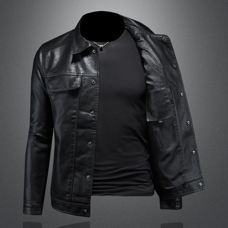 CHRISTIAN | RIDER LEATHER JACKET