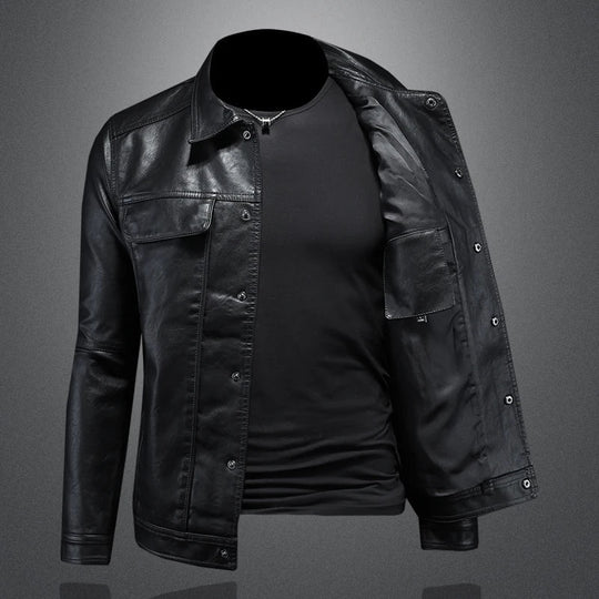 CHRISTIAN | RIDER LEATHER JACKET