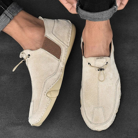 LORENZO | GENUINE LEATHER SLIP-ONS