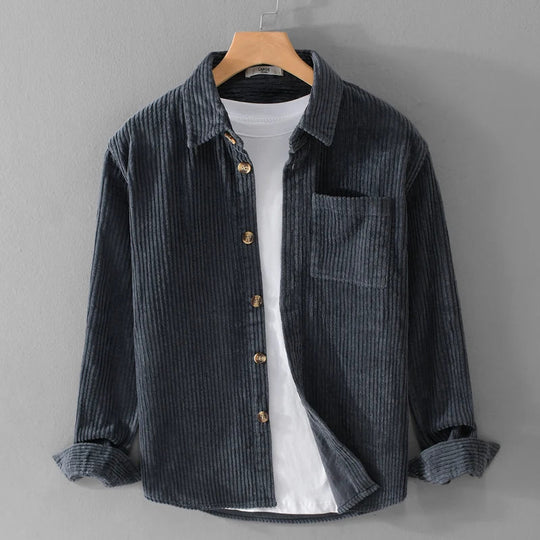 FINN | CORDUROY LONG-SLEEVE SHIRT