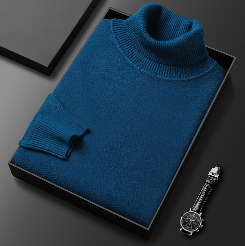 LOGAN | RIBBED TURTLENECK SWEATER