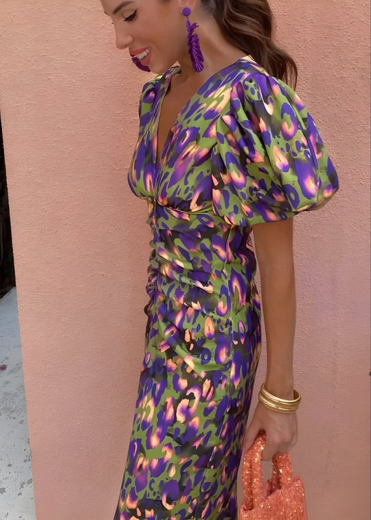 DALINE | VIBRANT FIESTA DRESS