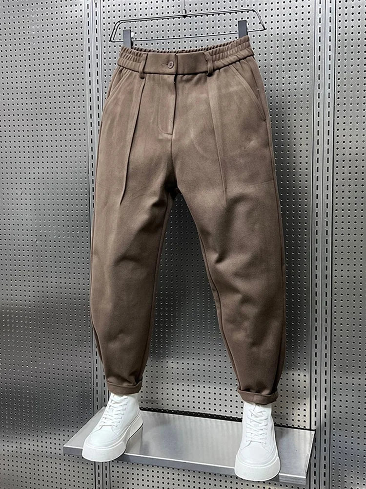ETHAN | ELEGANT MÉLANGE TROUSERS