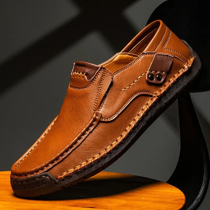 MILAN | LEATHER LOAFER SLIP-ON