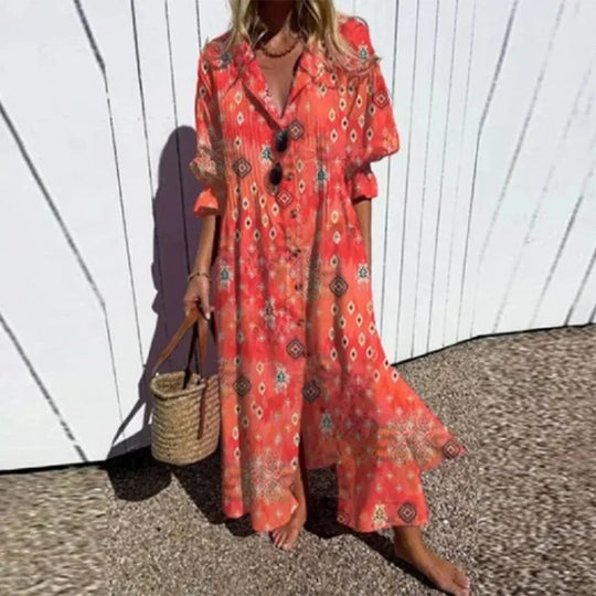SIENNA | BOHO MAXI DRESS