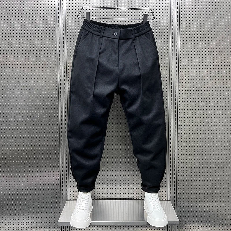 ETHAN | ELEGANT MÉLANGE TROUSERS