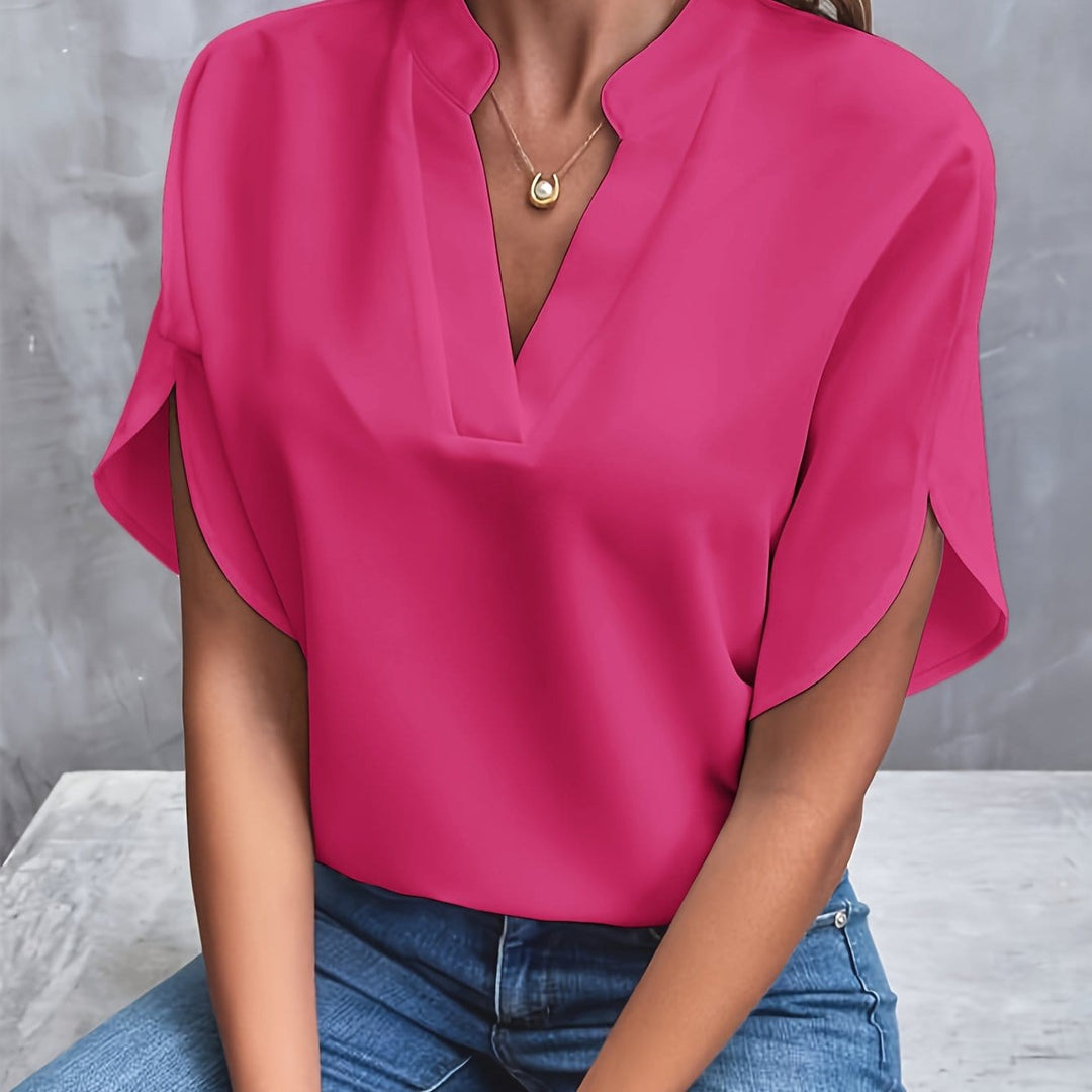 ELIANA | DRAPED BLOUSE