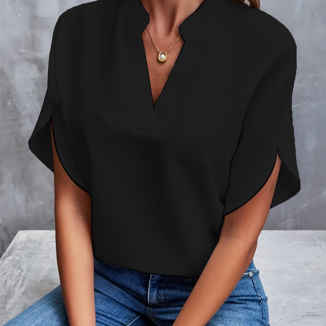ELIANA | DRAPED BLOUSE