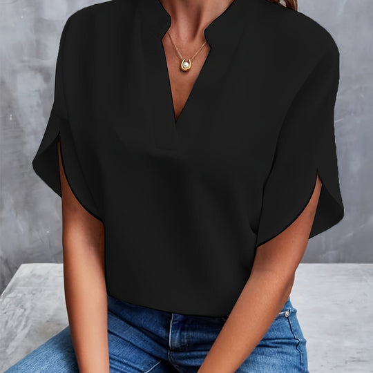 ELIANA | DRAPED BLOUSE