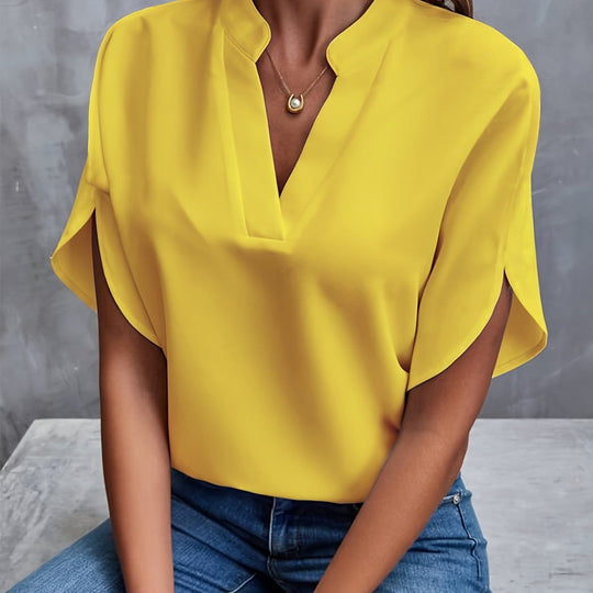 ELIANA | DRAPED BLOUSE