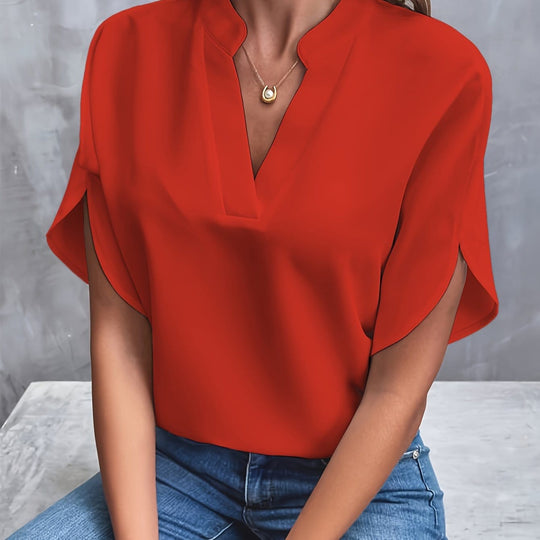 ELIANA | DRAPED BLOUSE