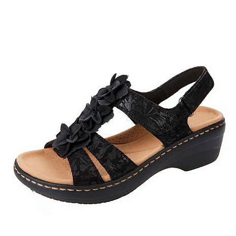 LISA | ORTHOPEDIC BORDEAUX SANDALS